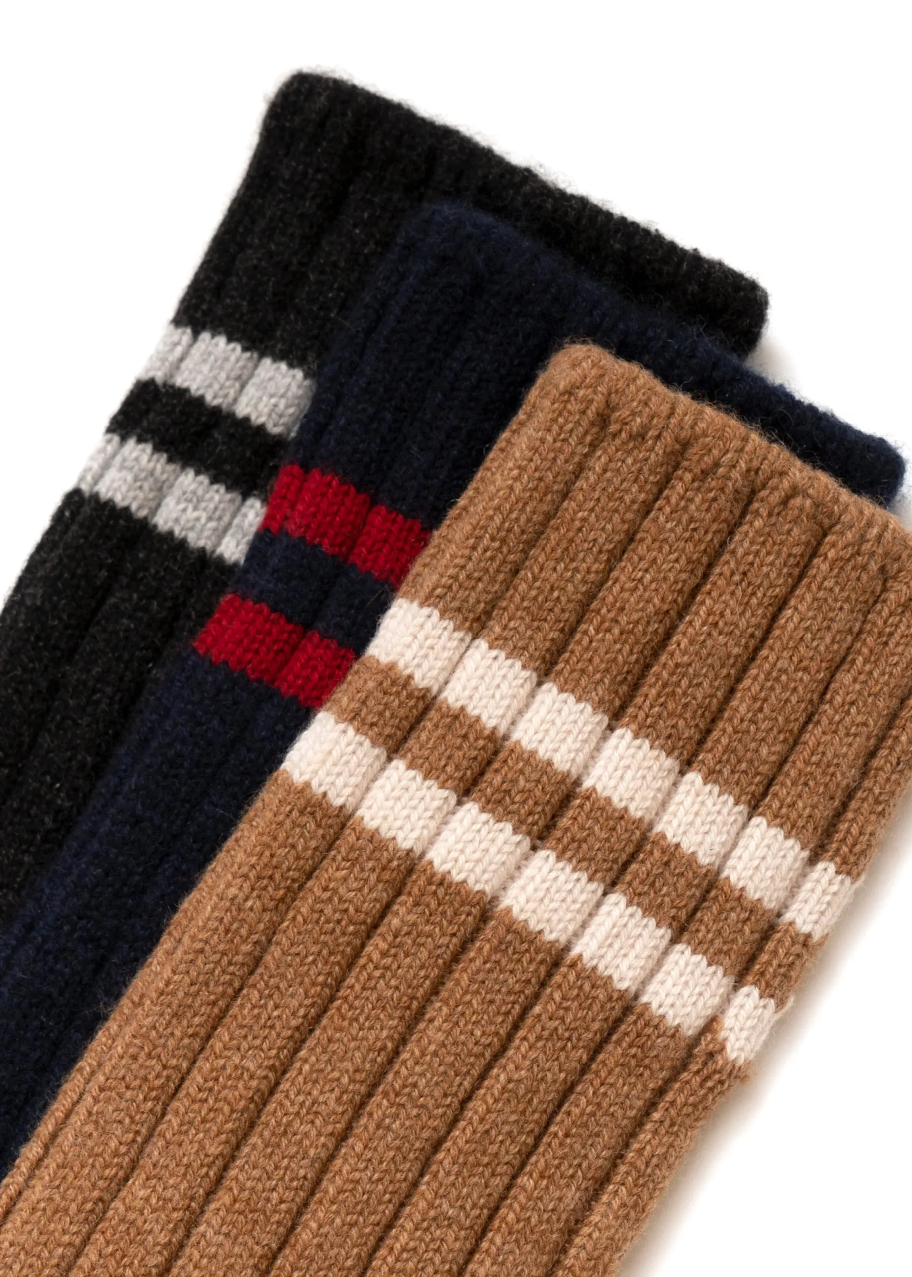 J. W. Hulme Co American Trench Cashmere Double Stripe Socks>Men Accessories