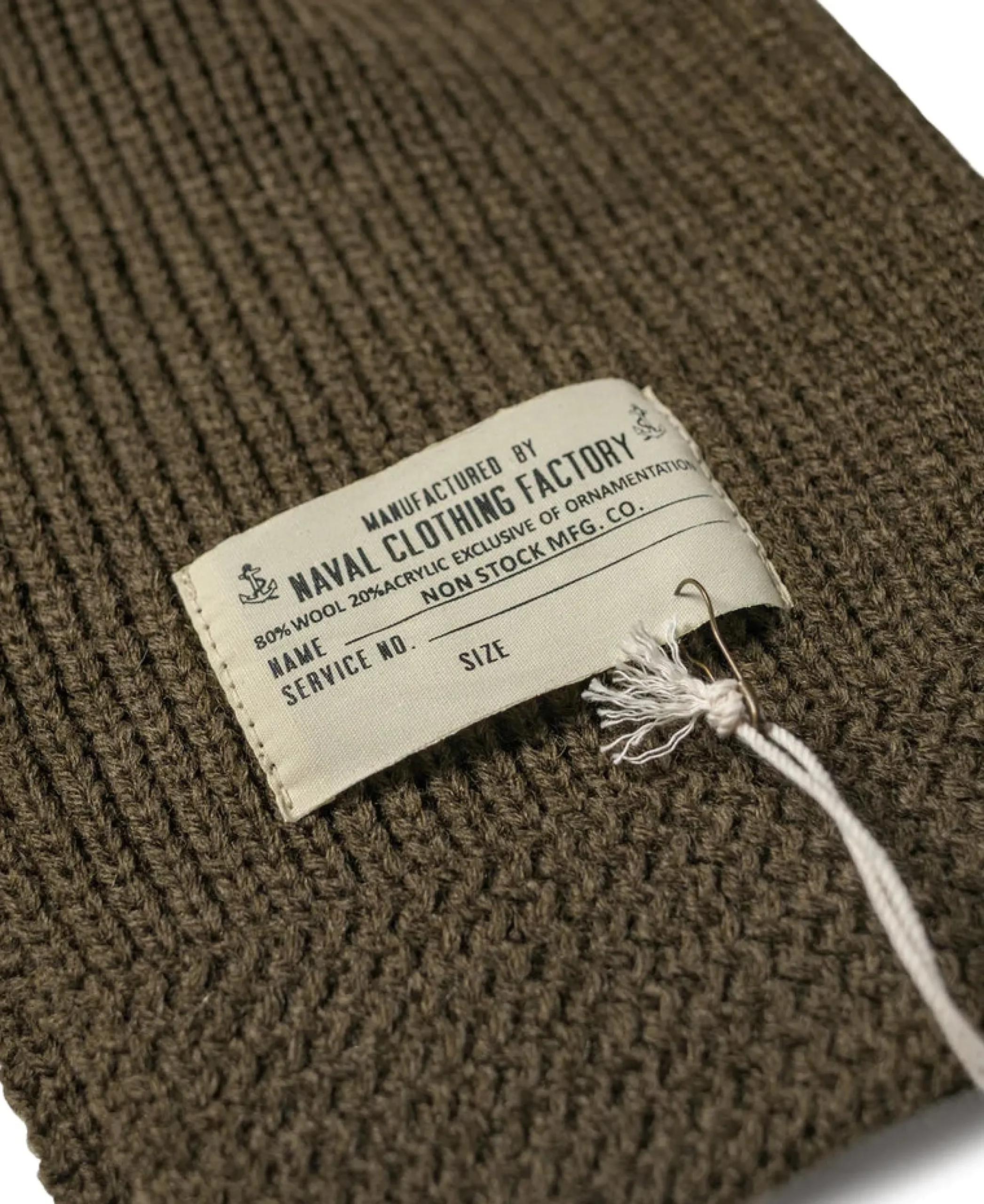 J. W. Hulme Co Bronson Mfg. Co. Usn Wool Scarf>Men Accessories
