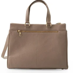 J. W. Hulme Co Celia Leather Tote W/Shoulder Strap> Totes