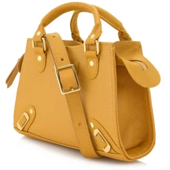 J. W. Hulme Co Courtney City Mini Satchel Pebble Leather><noscript><img width=