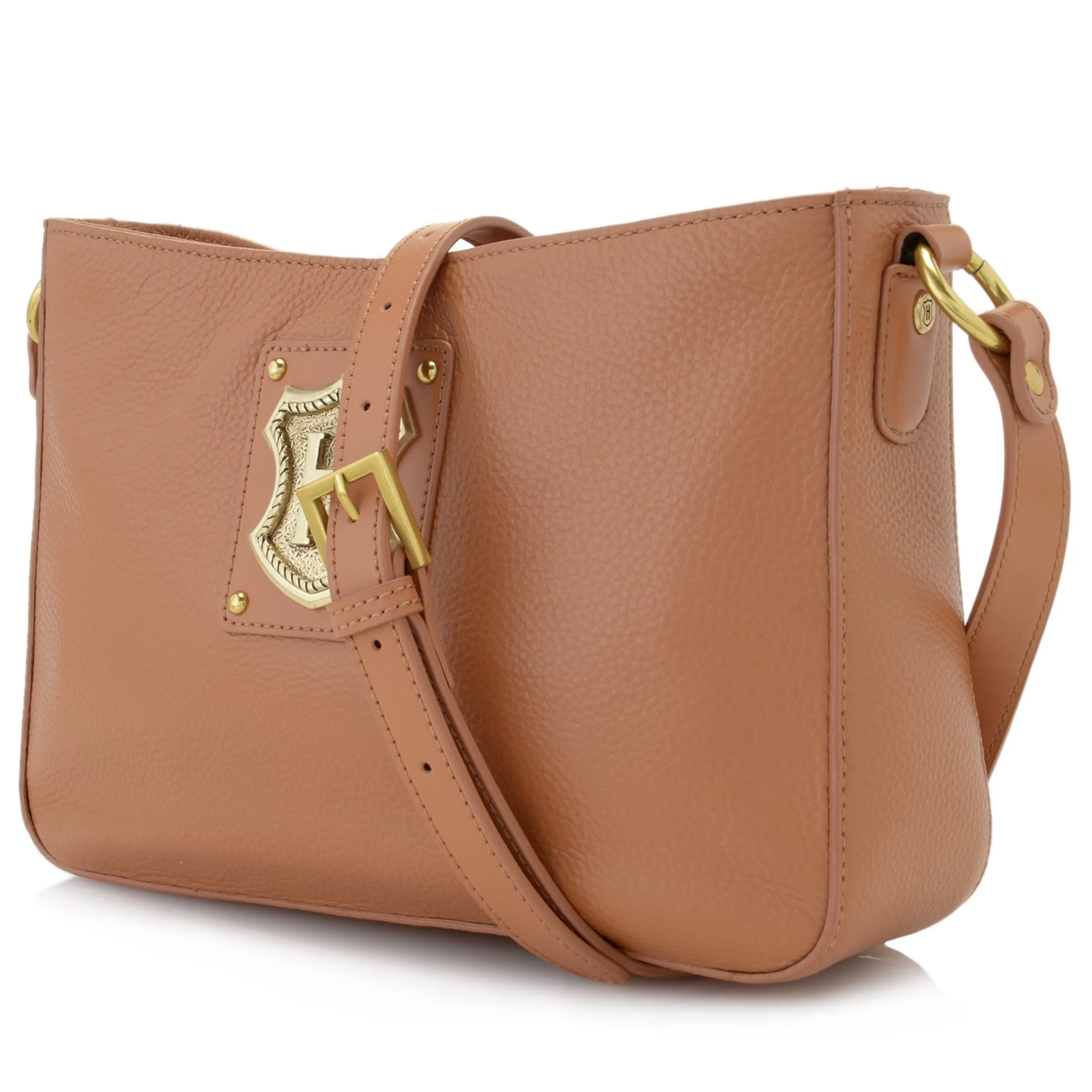 J. W. Hulme Co Crest Ii Leather Crossbody Bag> Crossbody