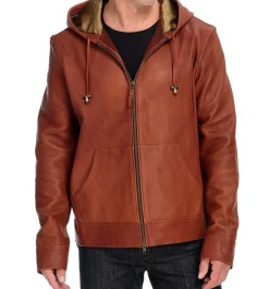 J. W. Hulme Co Deerskin Hoodie>Men Outerwear