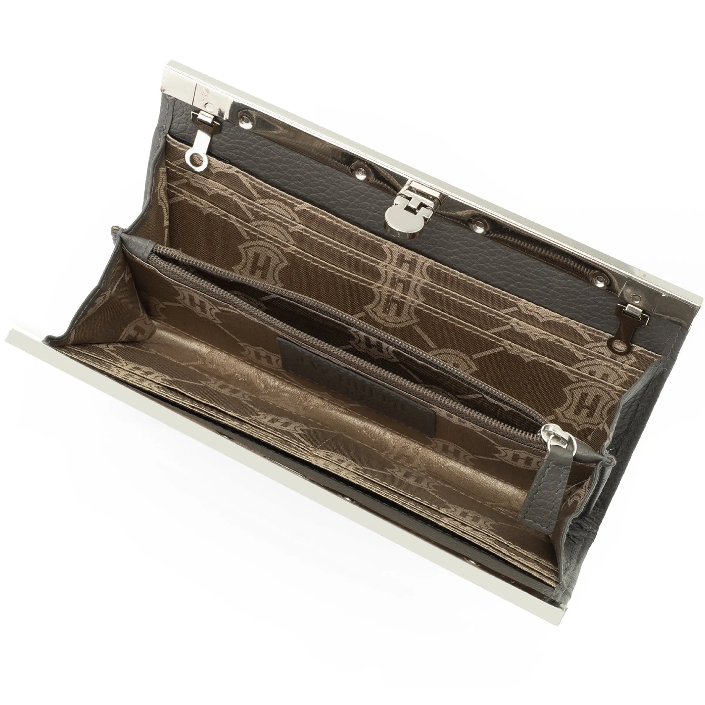 J. W. Hulme Co Dylan Leather Frame Wallet Clutch> Pouches & Wallets