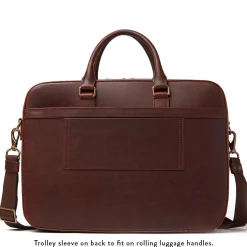 J. W. Hulme Co Editor Briefcase With Trolley Sleeve V1><noscript><img width=