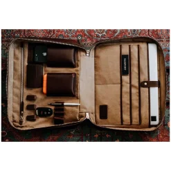 J. W. Hulme Co Editor Briefcase With Trolley Sleeve V1><noscript><img width=
