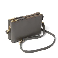 J. W. Hulme Co Hadley Double Zip Crossbody> Crossbody