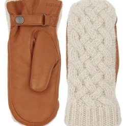J. W. Hulme Co Hestra Ragnhild Cable Knit Leather Mitten>Women Accessories