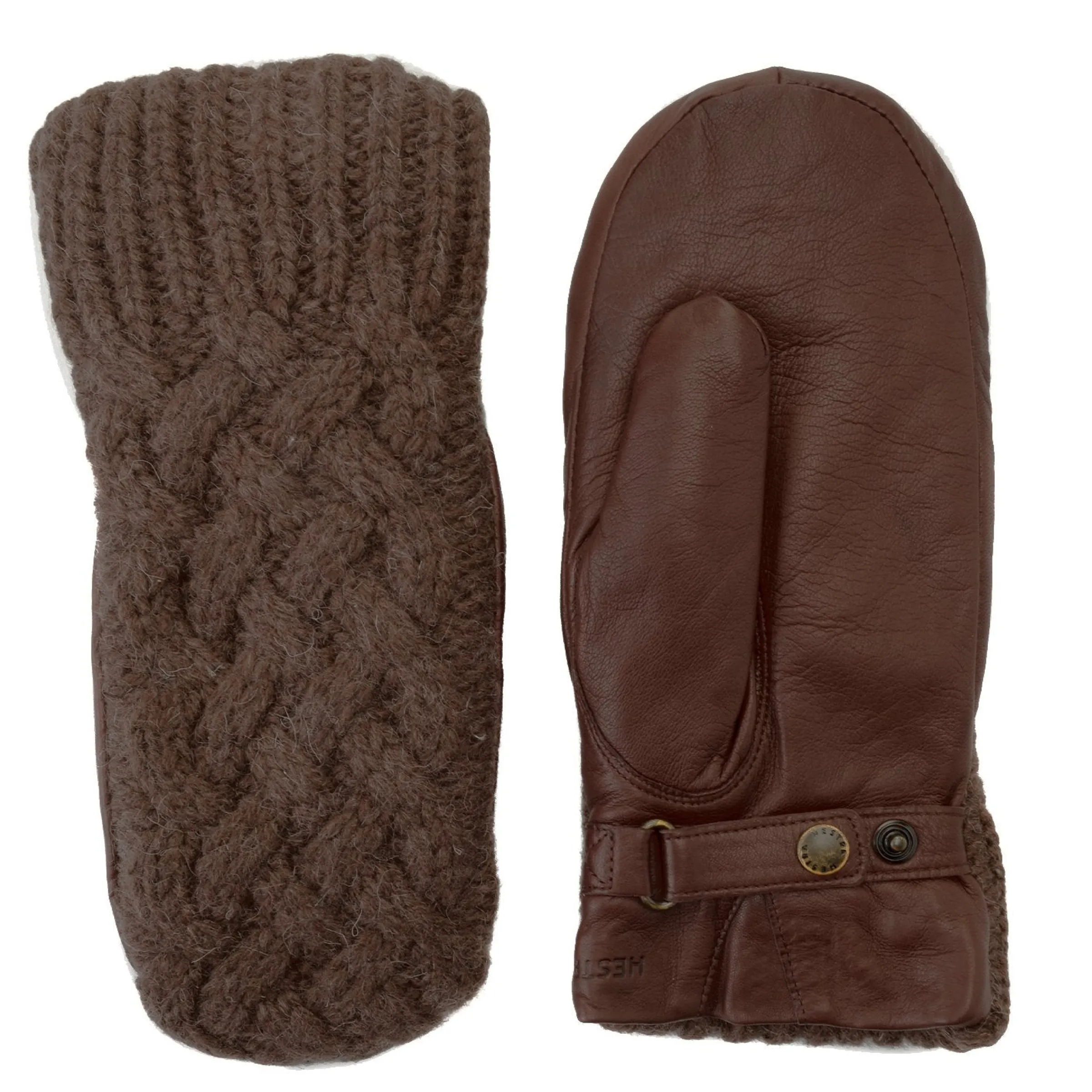 J. W. Hulme Co Hestra Ragnhild Cable Knit Leather Mitten>Women Accessories