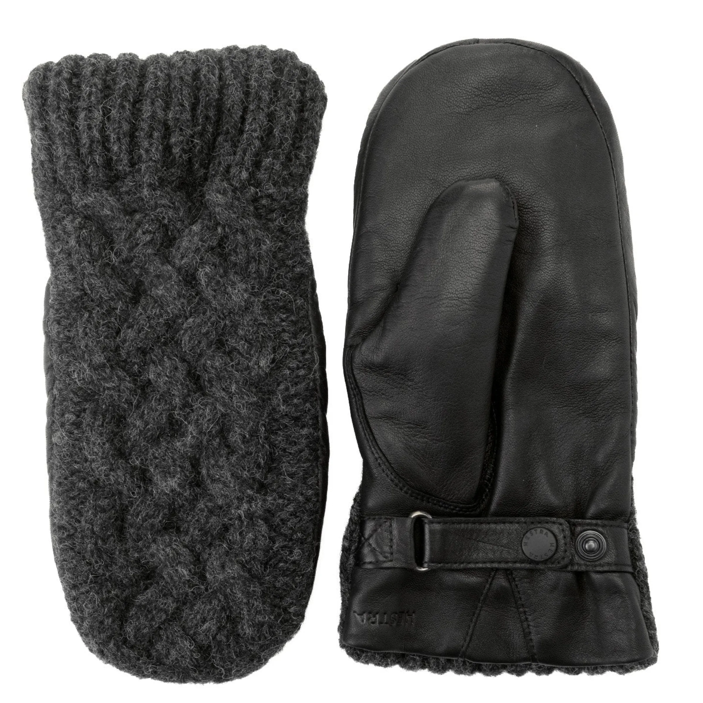 J. W. Hulme Co Hestra Ragnhild Cable Knit Leather Mitten>Women Outerwear