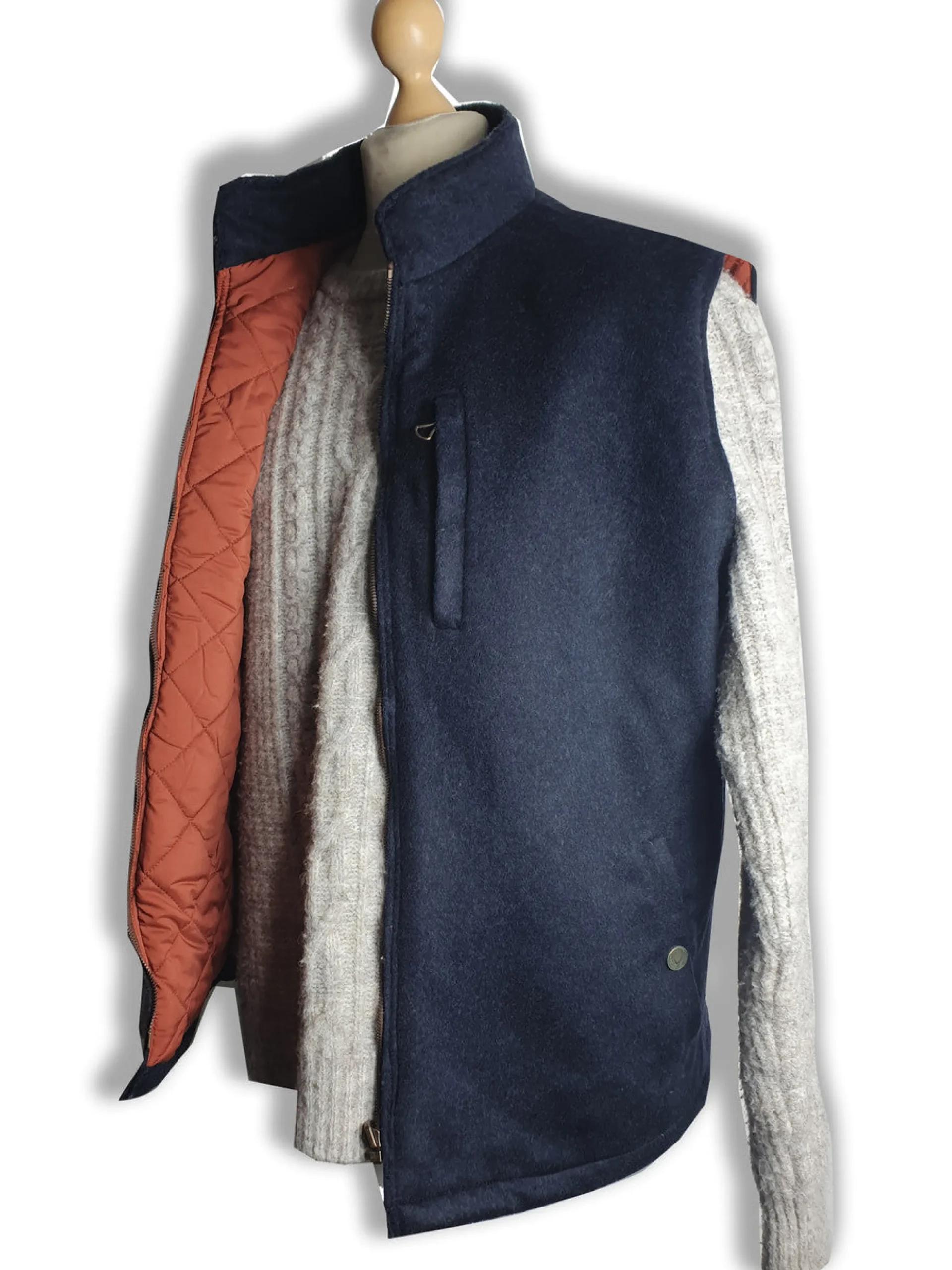 J. W. Hulme Co Hughie Waistcoat Gilet Vest By English Utopia>Men Tops