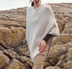 J. W. Hulme Co Irelandseye Avonberg Cable Neck Poncho>Women Outerwear