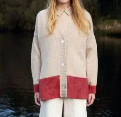 J. W. Hulme Co Irelandseye Hawthorne Contrast Cardigan>Men Outerwear