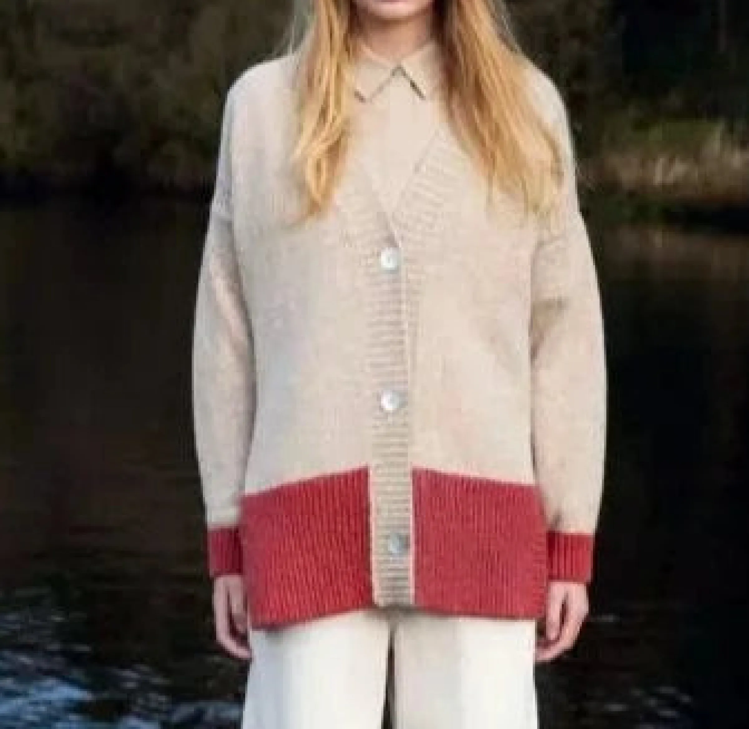 J. W. Hulme Co Irelandseye Hawthorne Contrast Cardigan>Women Outerwear
