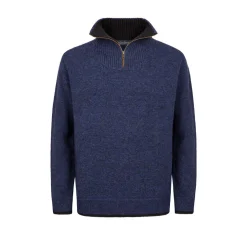 J. W. Hulme Co Irelandseye Knitted Lambswool Half Zip Sweater Men's>Men Tops