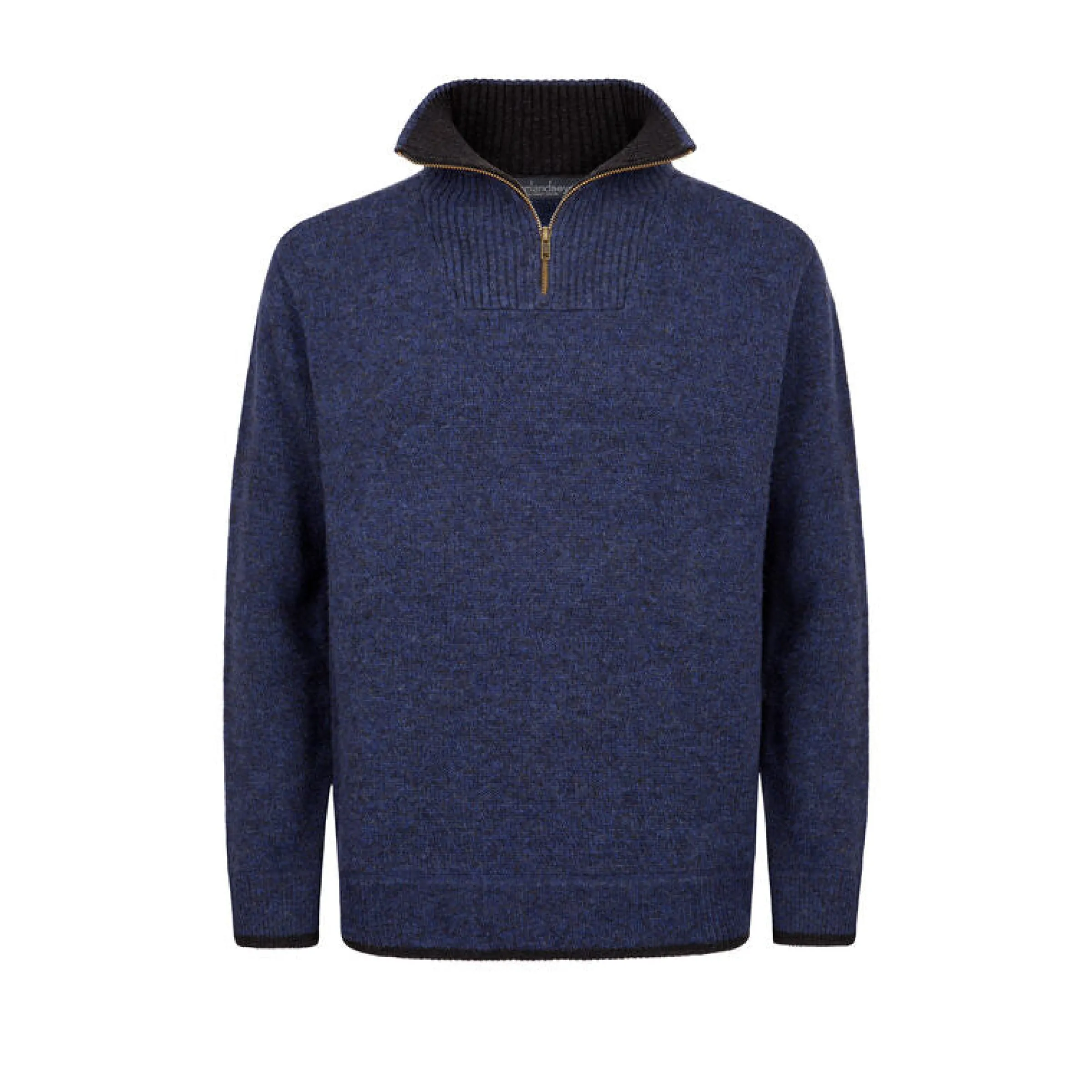J. W. Hulme Co Irelandseye Knitted Lambswool Half Zip Sweater Men's>Men Tops