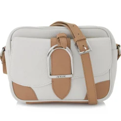 J. W. Hulme Co Julia Equestrian Leather Camera Crossbody Bag> Crossbody
