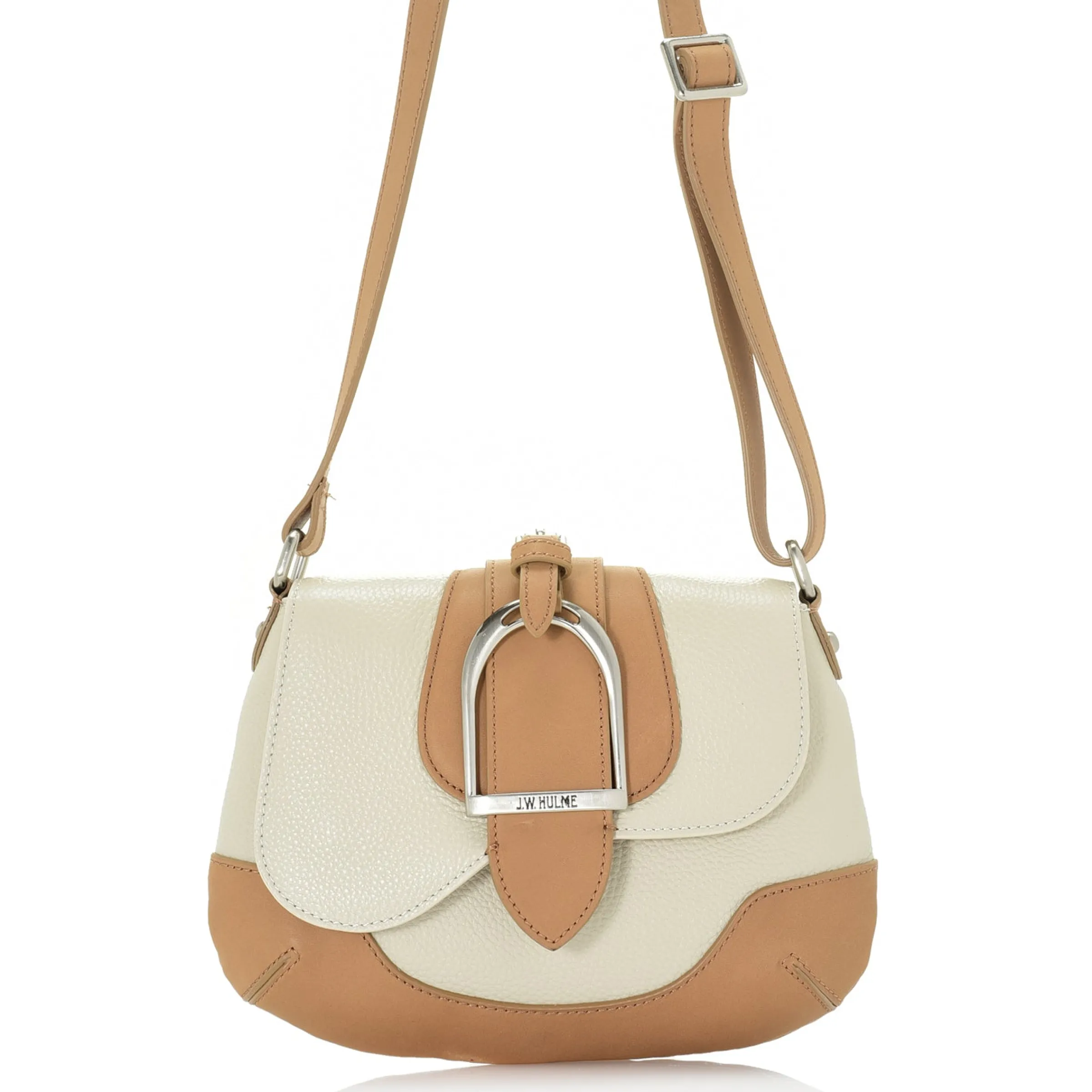 J. W. Hulme Co Julia Equestrian Leather Bag> Crossbody