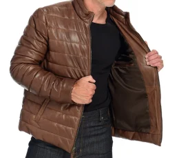 J. W. Hulme Co Lambskin Puffer Jacket><noscript><img width=