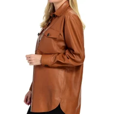 J. W. Hulme Co Lambskin Shirt Jacket><noscript><img width=