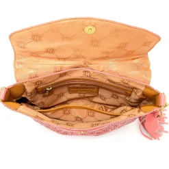 J. W. Hulme Co Leah Perforated Leather Crossbody><noscript><img width=