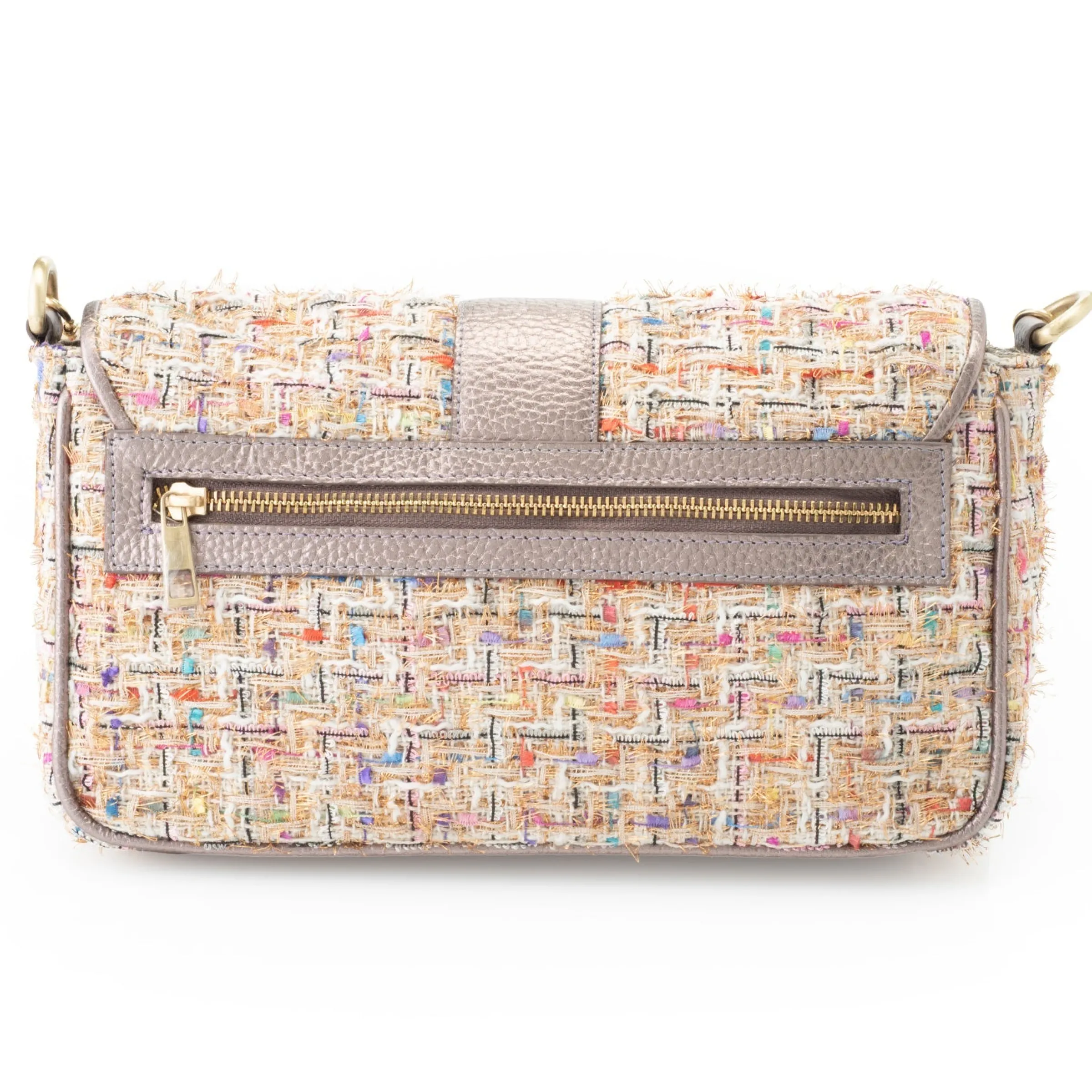 J. W. Hulme Co Maureen Tweed & Leather Crossbody> Crossbody