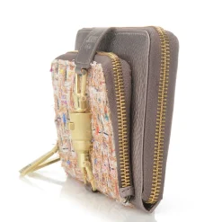 J. W. Hulme Co Maureen Tweed & Leather Rfid Checkbook Wallet><noscript><img width=
