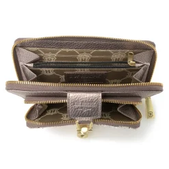 J. W. Hulme Co Maureen Tweed & Leather Rfid Checkbook Wallet><noscript><img width=