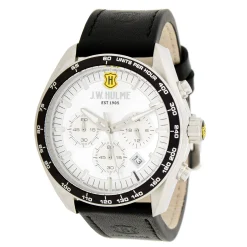 J. W. Hulme Co 44Mm Quartz Chronograph Leather Strap Watch Men's> Watches