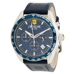 J. W. Hulme Co 44Mm Quartz Chronograph Leather Strap Watch Men's><noscript><img width=