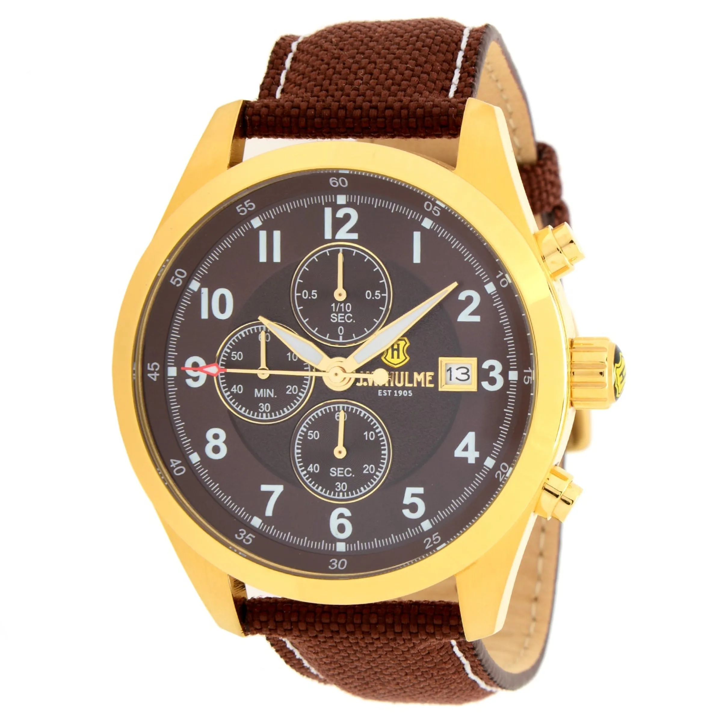 J. W. Hulme Co 44Mm Quartz Chronograph Watch Men's> Watches