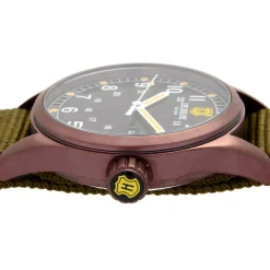 J. W. Hulme Co 42Mm Quartz Date Nylon Strap Watch Men's><noscript><img width=