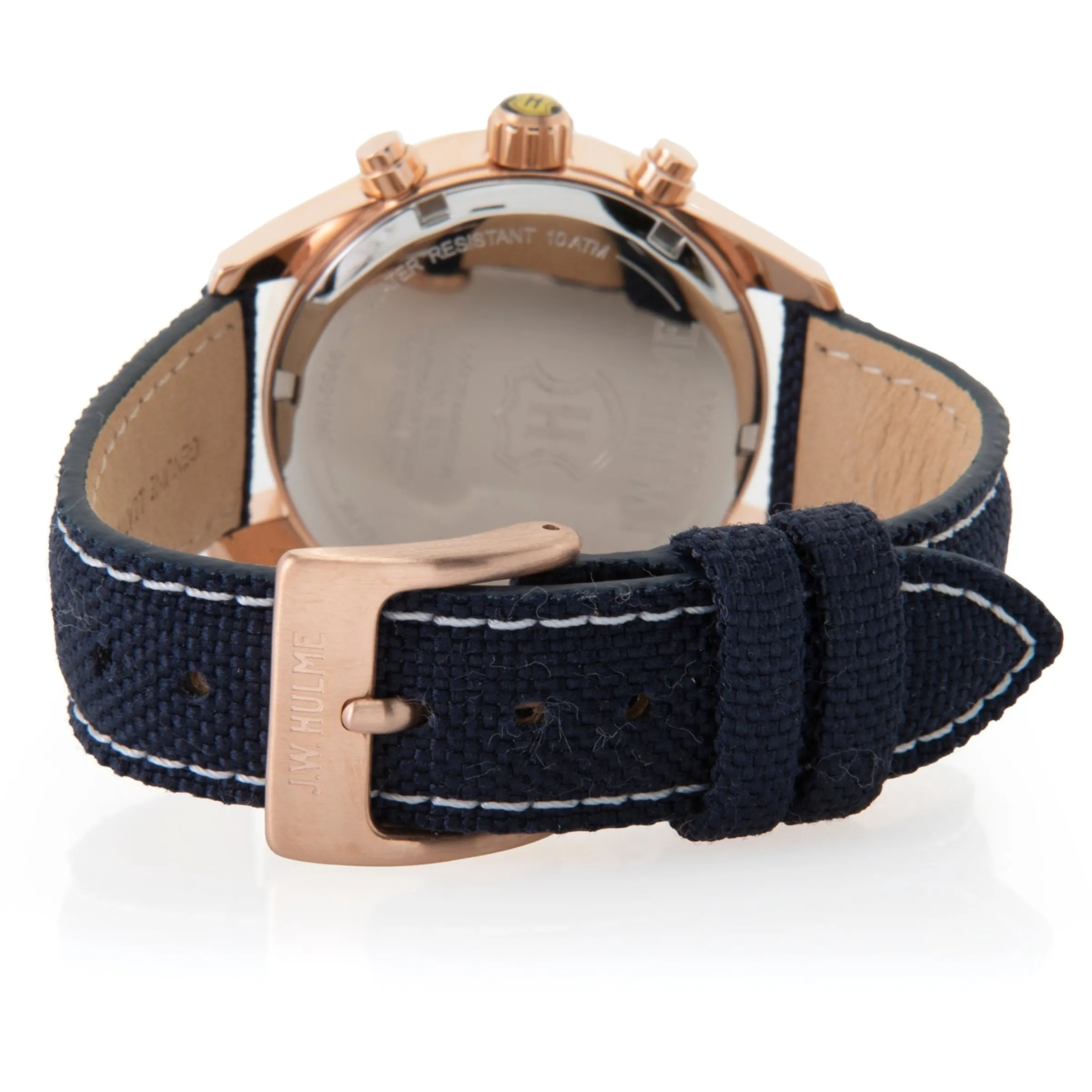 J. W. Hulme Co 36Mm Quartz Nylon Strap Watch Two-Tone Women's> Watches