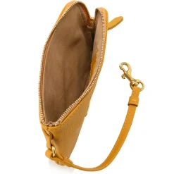 J. W. Hulme Co Pearl Zip Wristlet Pouch Pebble Leather><noscript><img width=
