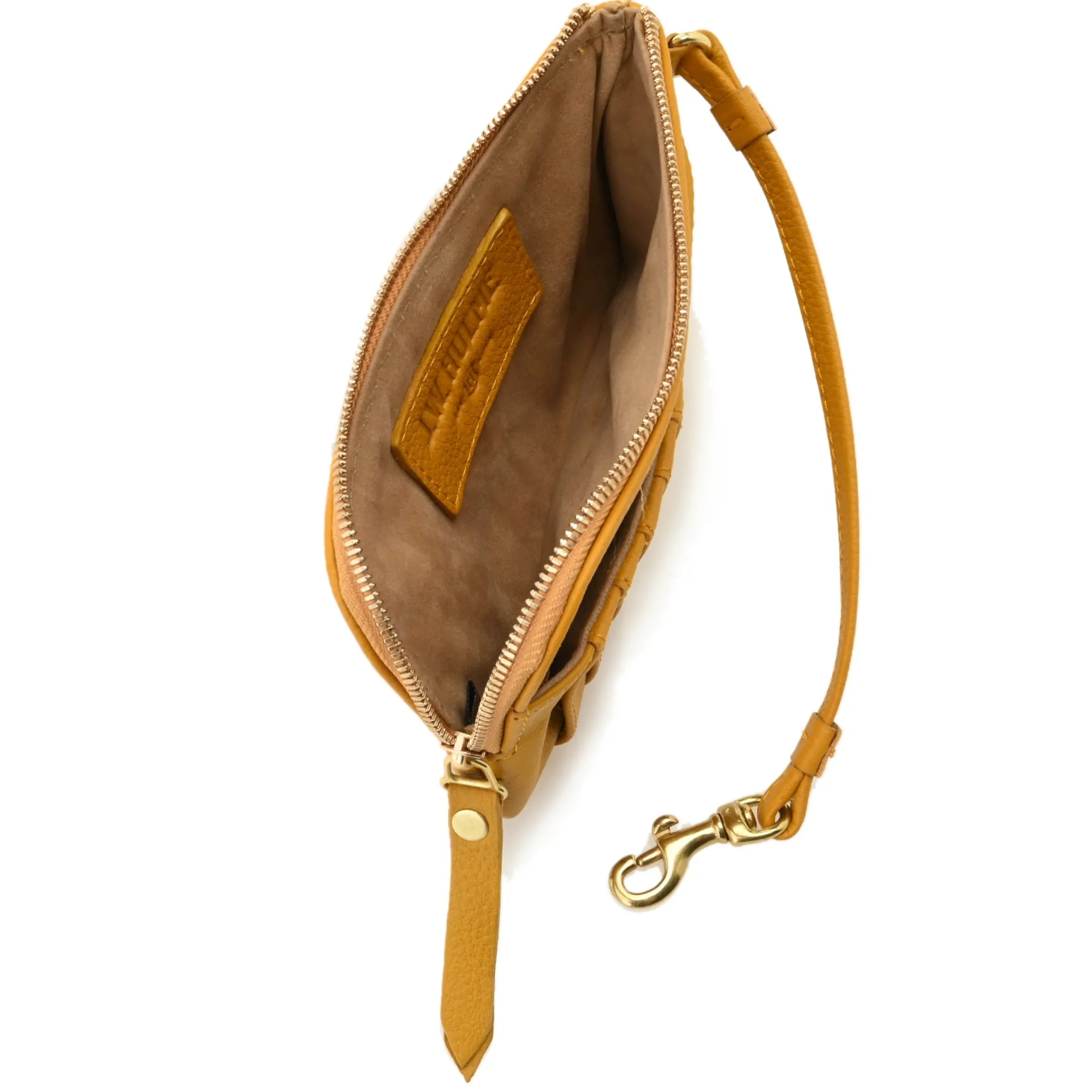 J. W. Hulme Co Pearl Zip Wristlet Pouch Pebble Leather> Pouches & Wallets
