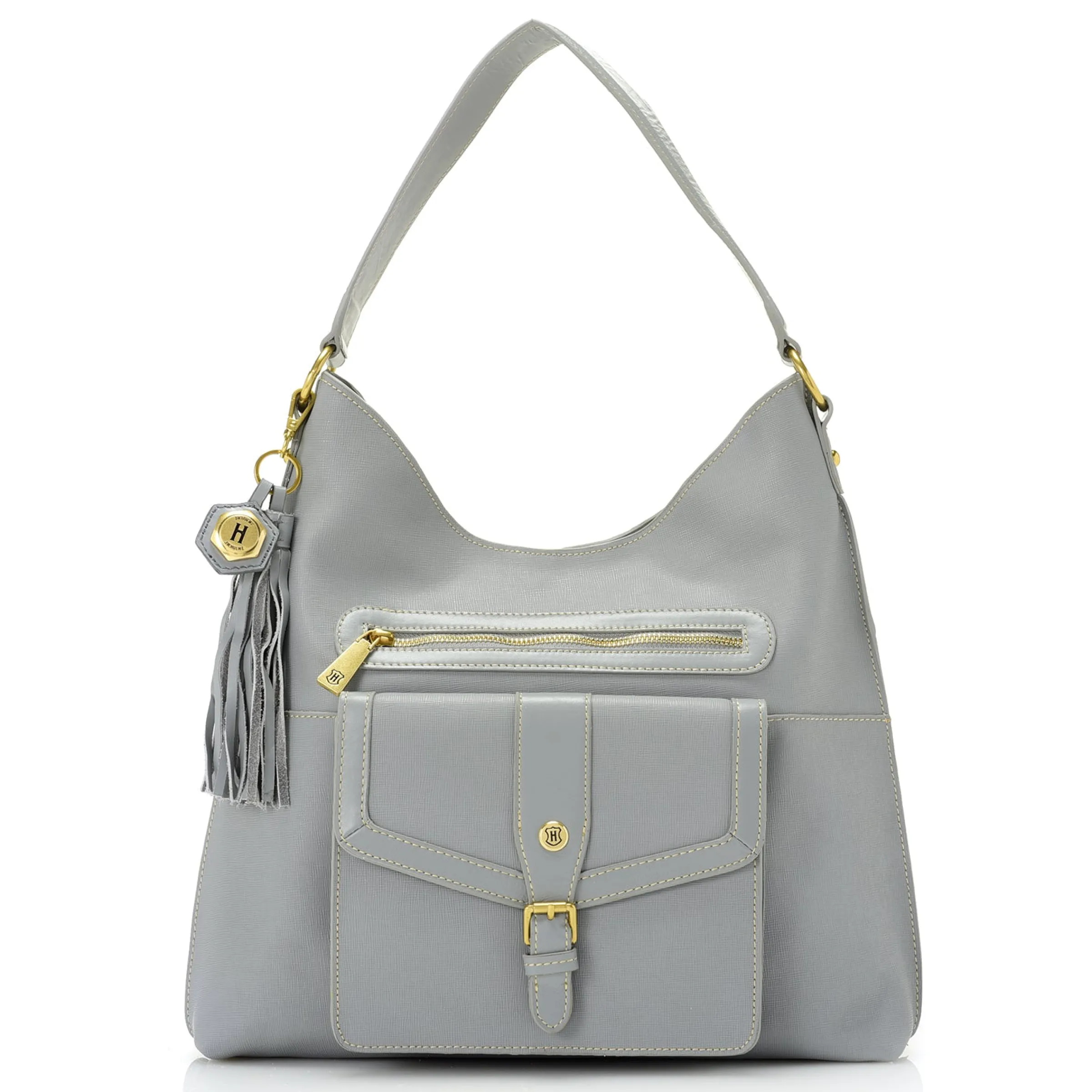 J. W. Hulme Co Piper Saffiano Leather Shoulder Bag> Satchels