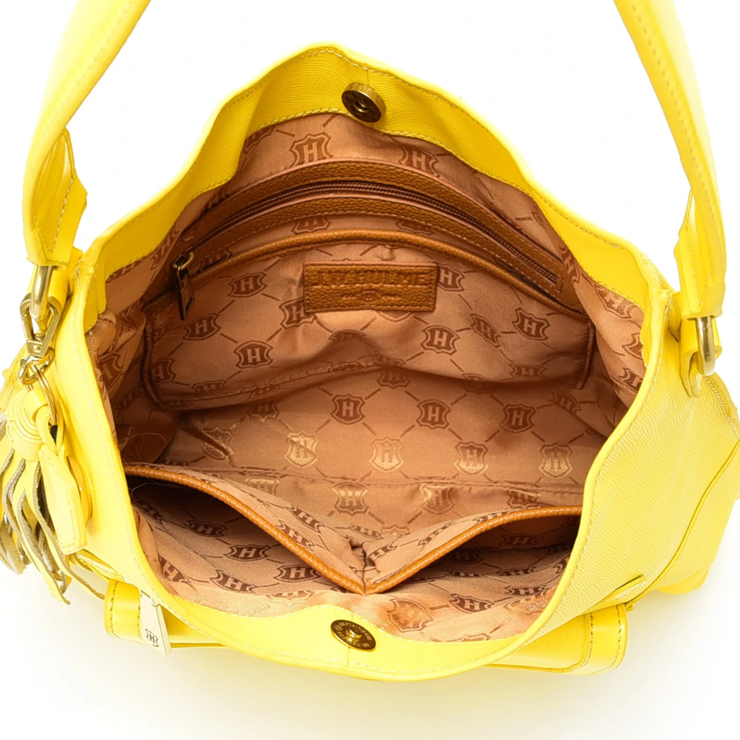 J. W. Hulme Co Piper Saffiano Leather Shoulder Bag> Satchels