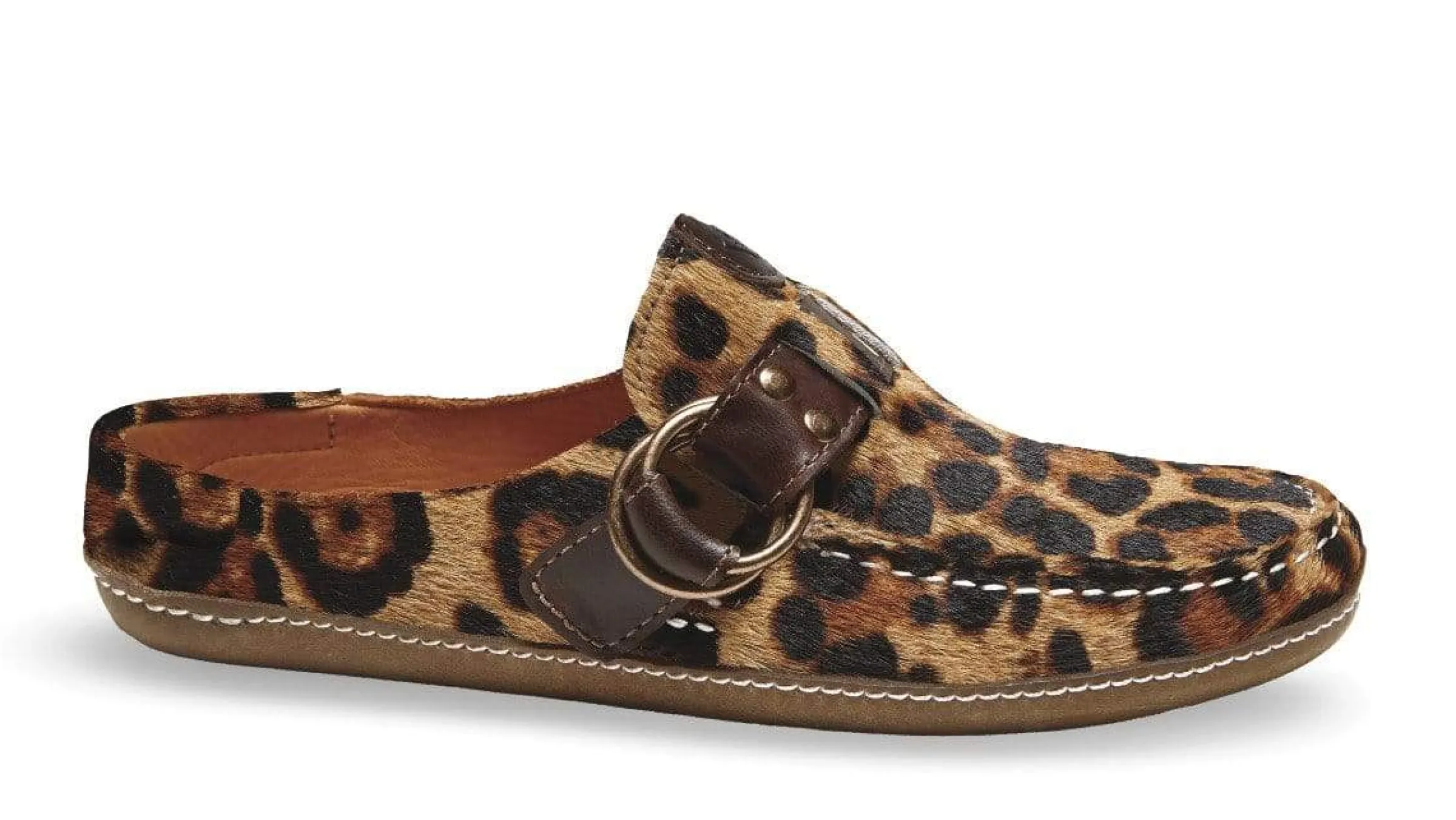 J. W. Hulme Co Ring Mule Leopard>Women Footwear