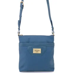 J. W. Hulme Co Skye Glazed Pebble Grain Leather Crossbody> Crossbody