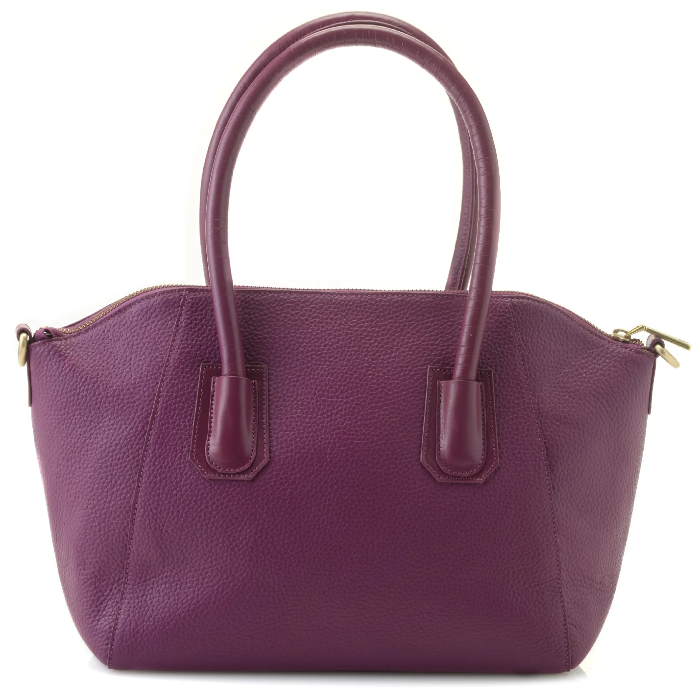 J. W. Hulme Co Skye Glazed Pebble Grain Leather Satchel> Satchels