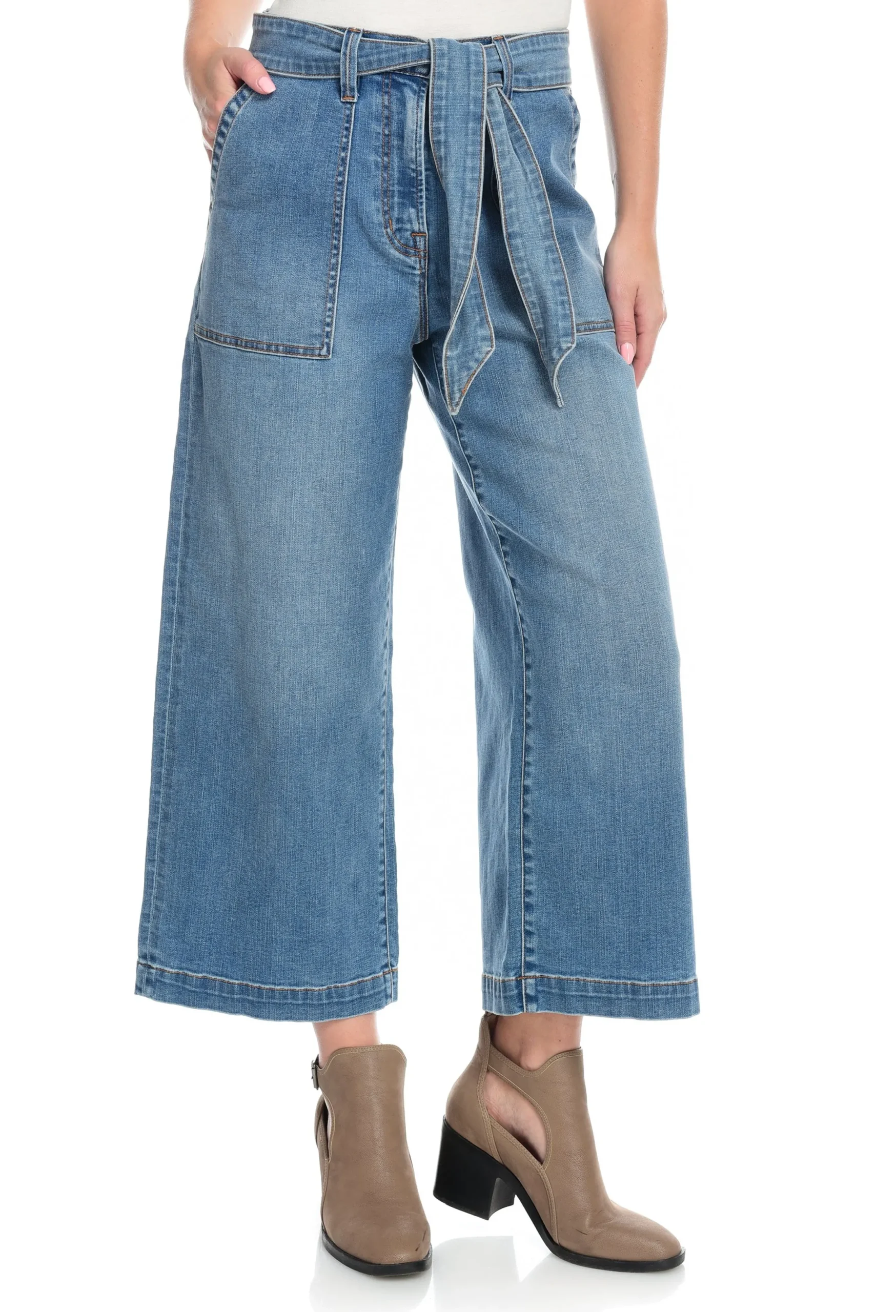 J. W. Hulme Co Wide Leg Cropped Jean>Women Bottoms