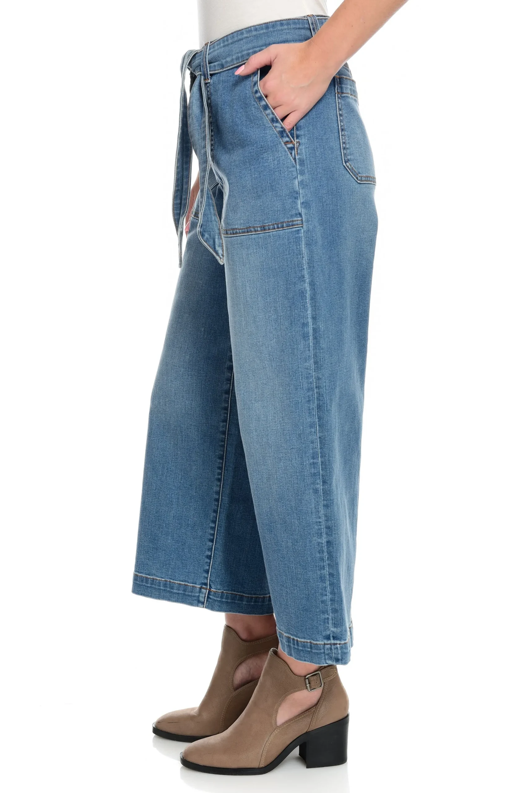 J. W. Hulme Co Wide Leg Cropped Jean>Women Bottoms