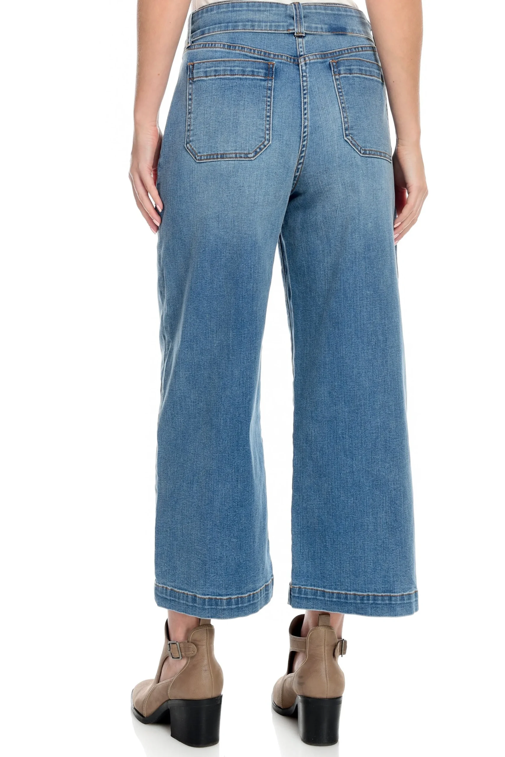 J. W. Hulme Co Wide Leg Cropped Jean>Women Bottoms